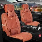 Deniz Tuning Opel Grandland x Lüx Deri Kılıfı 5'li Set Urban Tarçın Oto Koltuk Kılıf
