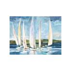 Deniz Yelkenli Modern El Yapımı Yağlı Boya Tablo 115cmx74cm