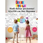 Denizaltı Keşfi 1 Dev 2.5 M Boyama Kağıdı | Doğum Günü Partisi, Anaokulu, Oyuncak Hediyesi - Tekli