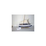 Denizcilik Grubu – Z&A Mavi Balıkçı Teknesi Model Gemi 40x9,5x35 cm | Dekoratif Obje