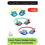 #DenizGözlüğü Çocuk Yüzücü Gözlüğü Antifog UV Korumalı Ayarlanabilir Yüzme Gözlüğü 3 Yaş Üzeri Havuz