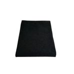 DENİZLİ ÇEYİZ 50x90 Cm Siyah Renk Pamuk El Yüz Kuaför Spor Havlusu Siyah 50 x 90