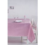 Denizli Concept 170X170 Pembe Pötikareli Masa Örtüsü