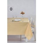 Denizli Concept 170X170 Sarı Pötikareli Masa Örtüsü