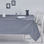 Denizli Concept 170X220 Siyah Pötikareli Masa Örtüsü
