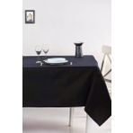 Denizli Concept 170x300 cm Roma Siyah Masa Örtüsü