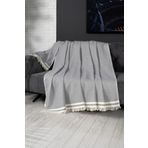 Denizli Concept Alinda Gri 170x230 cm Koltuk Örtüsü