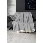 DENİZLİ CONCEPT Alinda Koltuk Örtüsü Gri 170 x 300