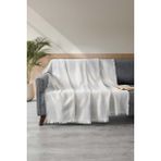 Denizli Concept Jakarlı Koltuk Örtüsü Gri - 180 x 240 cm