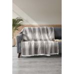 Denizli Concept Jakarlı Koltuk Örtüsü Kahverengi - 180 x 240 cm