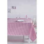 Denizli Concept Pötikareli Pembe Masa Örtüsü 170x170 Cm - Bahçe Ve Piknik Için Fonksiyonel Örtü