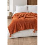 DENİZLİ CONCEPT Puffy Wellsoft Battaniye 160x200 (Kiremit)