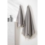 Denizli Concept Retro Peşkir & Antrasit Peştamal Seti – %100 Pamuk 60x110 cm & 90x175 cm