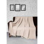 Denizli Concept Trendy Koltuk Örtüsü Bej 2'li Set - 170 x 230 cm