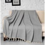 Denizli Concept Trendy Koltuk Örtüsü Gri 2'li Set - 170 x 300 cm