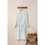 Denizli Concept Unisex Kimono Müslin Bornoz Mint - S - M