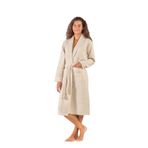 Denizli Concept Unisex Soho Pike Bornoz Bej S/M