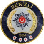 Denizli Polis Kol Arması 3D Plastik Tpu, Yeni Tip, Cırtlı, Standart Ölçü, 1.sınıf Kalite