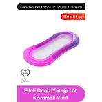 #DenizYatağı Fileli Deniz Yatağı Havuz Şezlongu Şişme Yüzer Minder UV Korumalı Vinil Plaj Tatil Su K