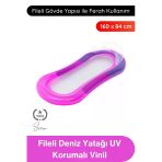 #Denizyatağı Fileli Deniz Yatağı Havuz Şezlongu Şişme Yüzer Minder Uv Korumalı Vinil Plaj Tatil Su Keyfi Taşınabilir Day