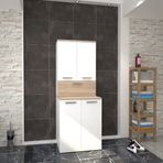 Denko 70 cm Vento MDF Çamaşır Makinesi Üst Modülü Banyo Dolabı