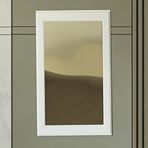 Denko 80 cm Nergis MDF Beyaz Aynalı Üst Modül Banyo Dolabı