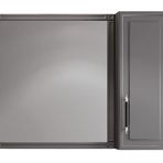 Denko Albatros 100 cm Mdf Gri Banyo Dolabı
