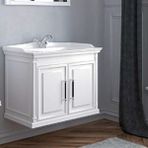 Denko Albatros 80 cm Beyaz Banyo Dolabı