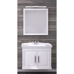 Denko Albatros 80 cm Beyaz Banyo Dolabı