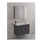 Denko Antrasit Gri Royal 80 cm Banyo Dolabı Takımı