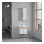 Denko Banyo Akyazı Antrasit Meşe 55 cm Banyo Dolabı