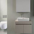 Denko Banyo Etna 65 Cm Banyo Dolabi Takimi Kül Gri