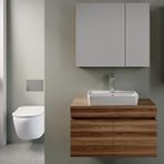 Denko Banyo Etna 80 Cm Banyo Dolabi Takimi Hazar Ceviz