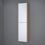 Denko Banyo Mostar Beyaz 35 cm Banyo Boy Dolabı