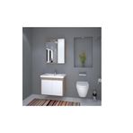 Denko Banyo Mostar Siyah 70 cm Banyo Dolabı