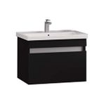 Denko Banyo Turkuaz Frame Etajerli Lavabo 80*45 Cm Ve More Banyo Alt Dolabı Beyaz