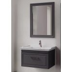 Denko Era 80 Cm (Antrasit) Banyo Dolabı Takımı