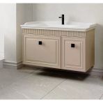 Denko Hana 100 Cm (Sahra) Banyo Dolabı (Alt Modül Lavabo)