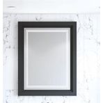 Denko Helena 100 Cm Mdf Antrasit Gri Banyo Dolabı Aynalı Üst Modülü
