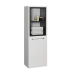 Denko Latte 35 cm Beyaz Banyo Boy Dolabı