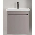 Denko Milano 50 Cm (Kül Gri) Banyo Dolabı (Alt Modül Lavabo)