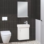 Denko Minica 50 cm Mdf Beyaz Banyo Dolabı Takımı