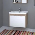 Denko Mostar 70 cm Mdf Banyo Dolabı Takımı Alt Modül
