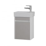 Denko Natalia 40 cm Mdf Kül Gri Banyo Dolabı Takımı