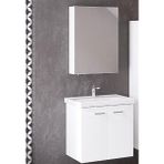 Denko Terra 65 cm Mdf Beyaz Banyo Dolabı Takımı