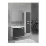 Denko Terra 80 cm Mdf Banyo Dolabı Takımı ve Boy Dolabı