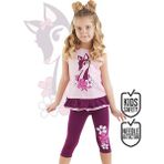 Denokids Ceylan Kız Çocuk Tunik Tayt Takım - 3 Yaş - Çok Renkli
