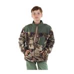Denokids Haki Erkek Çocuk Peluş Mont