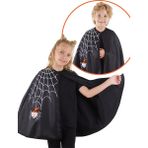 Denokids Halloween Cadılar Bayramı Kostümü Unisex Çocuk Siyah Pelerin - Standart