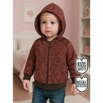 Denokids Hayvanlar Erkek Bebek Kahverengi Sweatshirt - 1,5 - 2 Yaş